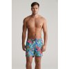 PLAVKY GANT FLORAL PRINT SWIM SHORTS DEEP COBALT