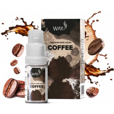 WAY to Vape Coffee objem: 10ml, nikotín/ml: 0mg