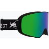Lyžiarske okuliare Red Bull SPECT Rush matt black/brown with green mirror
