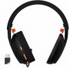 CANYON bezdrátový herní headset EGO GH-13, 2,4Ghz, BT 5.2, USB-C, prostorový zvuk 7.1, 40mm měniče, černý