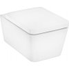Hansgrohe EluPura Q - Závesné WC s doskou SoftClose, Rimless, AquaChannel Flush, biela 60293450