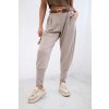 Fashionweek nohavice dámske s opaskom K7297 latte