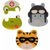 Bo Jungle Penové puzzle B-Animal Tiger/Hippo/Frog
