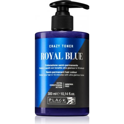 Black Professional Line Crazy Toner farebný toner Royal Blue 300 ml