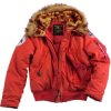 ALPHA INDUSTRIES Bunda Polar Jacket SV - červená (133141/18)