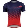 FORCE MTB ANGLE dres, modro-červený L