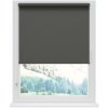 Dekodum Klasická mini neinvazívna roleta grafit 104 x 150 cm