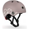 Scoot & Ride Detská prilba XXS-S Graphics Brown Lines
