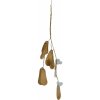 House Doctor Závesné kovové imelo Brass 17 cm
