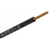 H07V-K 2,5 mm (CYA) čierny kábel