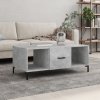 vidaXL Konferenčný stolík betónovo sivý 102x50x40 cm kompozitné drevo 829304