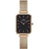 DANIEL WELLINGTON hodinky Combo Quadro a náramok Classic DW00300001