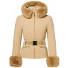 Goldbergh Prezioso Ski Jacket Faux Border Caramello