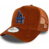 Pánska šiltovka New Era 9FORTY AFRAME MLB CORD TRUCKER LOS ANGELES DODGERS hnedá 60565521