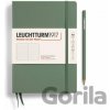Leuchtturm1917 Zápisník Olive Medium A5 bodkovaný