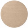 Najkoberce Elle Decoration Puristic Knots béžový kruh 200 cm kruh