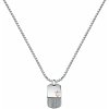 Maserati Dog tag náhrdelník pre mužov z nerezovej ocele JM121ATK08