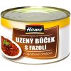 Hamé Údená šunka s bravčovou slaninou a fazuľou v paradajkovej omáčke 400 g