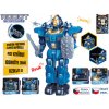 Mikro Trading Robot 33cm na batérie česky hovoriaci chodiaci s doplnkami, svetlom a zvukom 2 farby