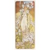 Pohľadnica Alfons Mucha – Lily, dlhá