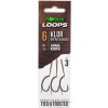 KORDA - Náväzec Loop Rigs Klor veľ. 6 30 lb - 3 ks