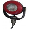 PROFI LED výstražné svetlo 12-24V 3x3W červený ECE R10 92x65 mm