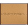 Korková nástenka 120x90 (AL rám hnedý)