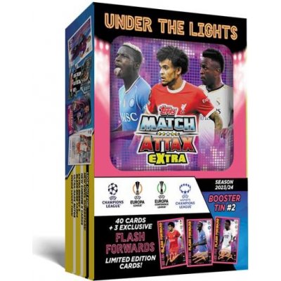 Topps CHAMPIONS LEAGUE EXTRA 2023/24 Booster Tin 2 Flash Forwards