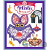 Artistic String art: Noc (tkanie) - Djeco