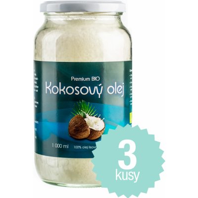 SonnenMacht Premium Bio Kokosový olej 1 l