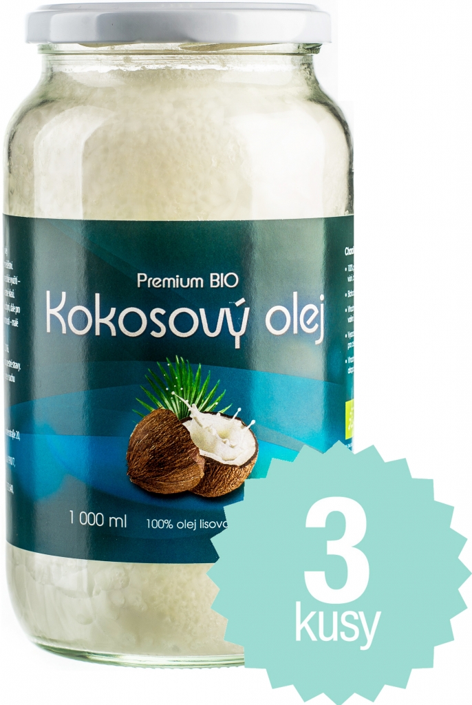 SonnenMacht Premium Bio Kokosový olej 1000 ml od 10,76 € - Heureka.sk