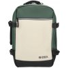 Vodoodpudivý kabínový batoh Enrico Benetti Bergen - zeleno-béžový - 25x20x40 cm
