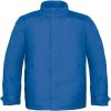 B&C Real + /men pánska zimná parka royal modrá