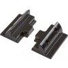 MHPower plastové pozdĺžne pre uchytenie solárnych panelov - čierne (2ks sada)