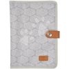 Textilný obal na zdravotnú dokumentáciu dieťaťa Health Book Protection Beaba Tiny Dots sivý s bodkami