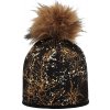 RDX Zimná čiapka s brmbolcom Ibištek čierna