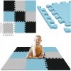 PUZZLE PENOVÁ PODLOŽKA EDUKAČNÁ PRE DETI PODLAHOVÁ HRUBÁ SKLADACIA 9 ks
