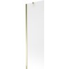 Mexen Next sprchový zástenový panel 1-krídlový 60 x 150 cm, mráz, zlatý - 895-060-000-00-30-50