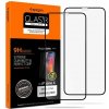 Ochranné sklo Spigen Glass FC 2 Pack Black iPhone 11 Pro / XS / X (057GL23120)