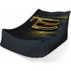Sablio Sedací vak Lounge Chevrolet Camaro Pruhy - 80 x 95 x 50 cm