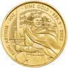 The Royal Mint zlatá minca minca Mýty a legendy - King Arthur 2023 (kráľ Artuš) 1 Oz