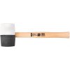 Kladivo Strend Pro HM232 910 g, 320mm, gumené, BlackWhiteHead, drevená rúčka