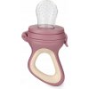 Petite&Mars hryzátko na podávanie ovocia, ružové, 6m+