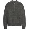 GAP Rib Mockneck tmavo sivá
