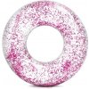 Intex 56274 Kruh plovací flitrový 119 cm růžový (ix56274p)