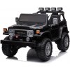 Elektrické autíčko pre deti Toyota Land Cruiser 4x4 dvojmiestne – čierna