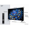 TCL 50T69C SMART TV 50 QLED/4K UHD/Direct LED/3xHDMI/USB/LAN/GoogleTV