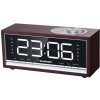 BLA BLAUPUNKT CR60BT Bluetooth Radio Alarm Clock, brown wood