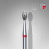 Staleks Diamantová fréza Olive červená 2,5 mm/5 mm FA130R025/5