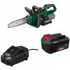 Parkside® Aku reťazová píla 20 V Paks F5 + Akumulátor 20 V/4 Ah + Rýchlonabíjačka akumulátora 20 V/4,5 A (800012785)
